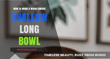 Crafting a Stunning Wood Carved Shallow Long Bowl: Step-by-Step Guide