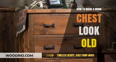 Aging Wood Chests: Techniques to Create a Vintage, Worn Look