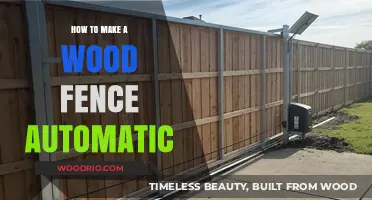 Automating Your Wood Fence: A Step-by-Step Guide