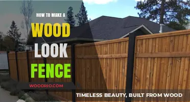 Crafting a Stunning Wood-Look Fence: A Step-by-Step Guide