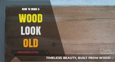 Master the Art of Aging Wood: Techniques for a Timeless, Vintage Look