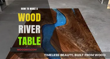 Crafting a Stunning Wood River Table: Step-by-Step Guide