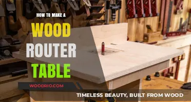 Crafting Your Own Wood Router Table: A Step-by-Step DIY Guide