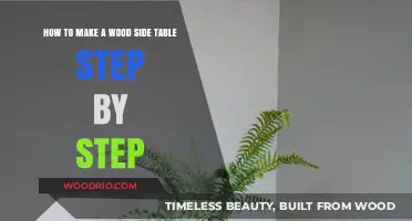 Crafting a Stunning Wood Side Table: A Step-by-Step DIY Guide