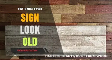 Distressing Wood Signs: Easy Techniques for an Authentic Vintage Look