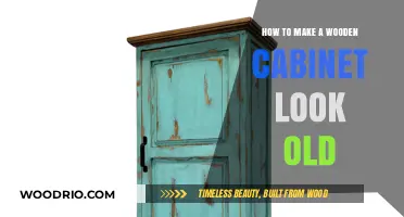 Distressing Wood: Techniques to Age Your Wooden Cabinet for Vintage Charm