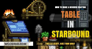 Crafting a Wooden Table in Starbound: A Step-by-Step Guide