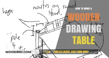 Crafting Your Perfect Wooden Drawing Table: A DIY Guide
