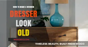 Distressing Techniques: Transforming Your Wooden Dresser into a Vintage Masterpiece