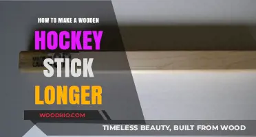 Extending Your Wooden Hockey Stick: Simple DIY Lengthening Techniques