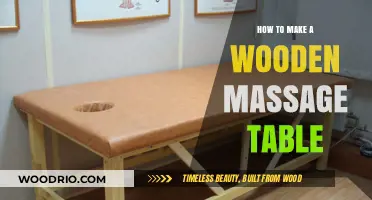 Crafting Your Own Wooden Massage Table: A Step-by-Step Guide