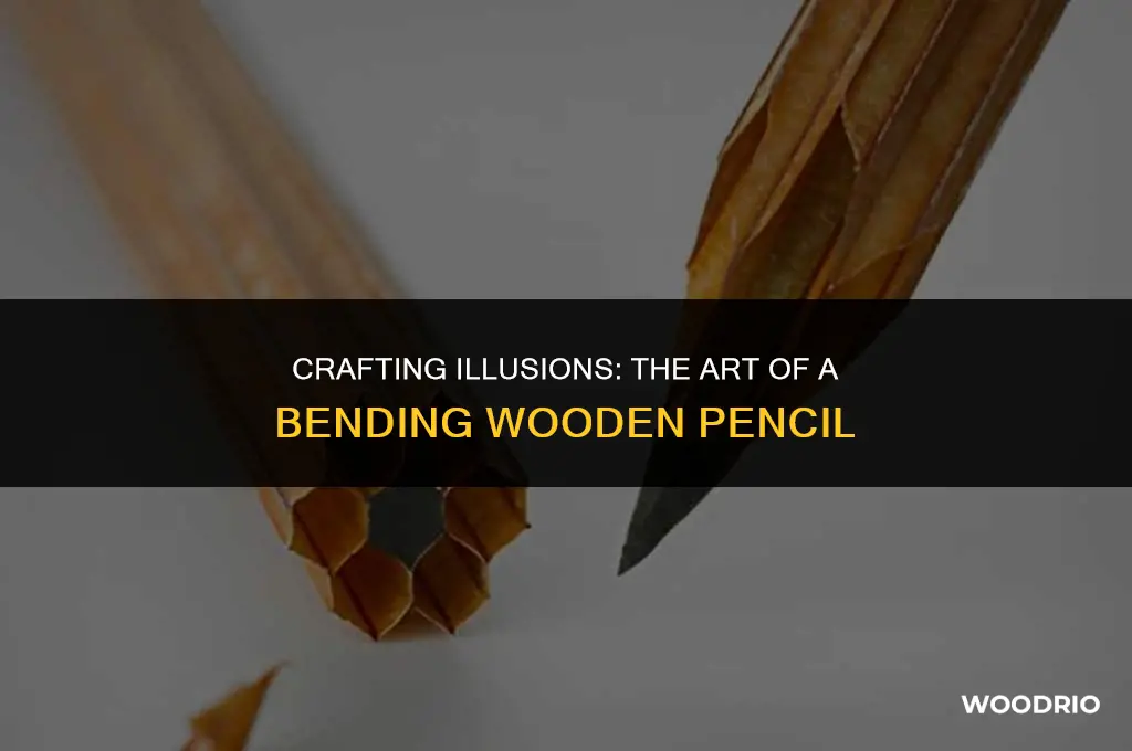how to make a wooden pencil look like it