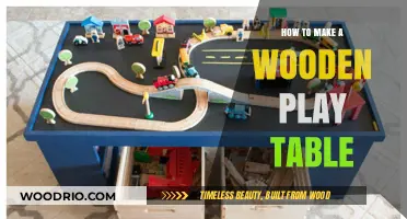 Crafting a Durable Wooden Play Table: A Step-by-Step DIY Guide
