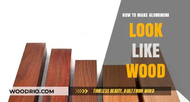 Transforming Aluminum: Techniques to Achieve a Wood-Like Finish