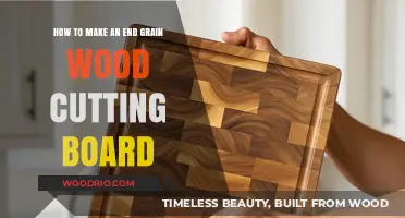 Crafting Beauty: How to Make an End Grain Wood Cutting Board