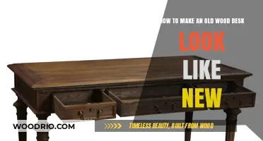 Revive Your Old Wood Desk: Simple Steps to Restore Its New Look