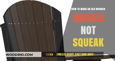 Silence Your Squeaky Wooden Rocker: Easy DIY Fixes for Smooth Rocking