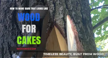 Crafting Edible Wood Bark: A Cake Decorator's Guide