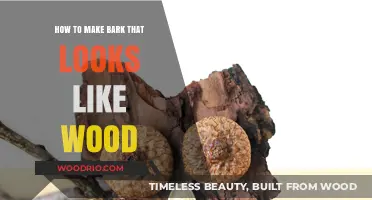 Crafting Realism: A Guide to Making Bark Look Like Wood