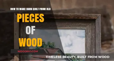 Crafting a Stunning Barn Quilt from Reclaimed Wood Pieces