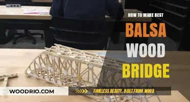 Crafting the Perfect Balsa Wood Bridge: A Step-by-Step Guide