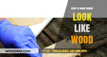 Mastering the Art of Bondo: A Wood-Like Finish in 5 Steps