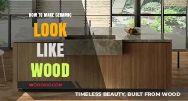 Mastering the Art: Crafting Ceramics with a Wood-Like Finish