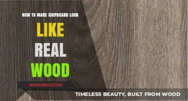 Transforming Chipboard: A Guide to Achieving a Real Wood Look