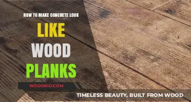 Transforming Concrete: A Guide to Achieving Wood Plank Aesthetics