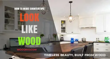 Transform Your Countertops: Achieving a Wood-Like Finish
