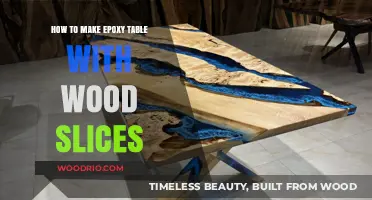 Crafting Stunning Epoxy Tables with Natural Wood Slices: A Guide