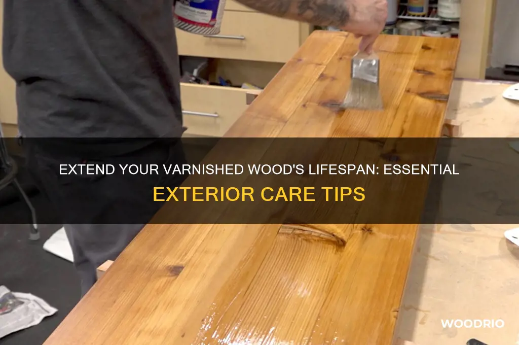 how to make exterior varnished wood last longer