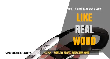 Transforming Faux Wood: Techniques to Achieve a Realistic Finish
