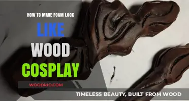 Crafting Realism: Techniques to Make Foam Look Like Wood for Cosplay