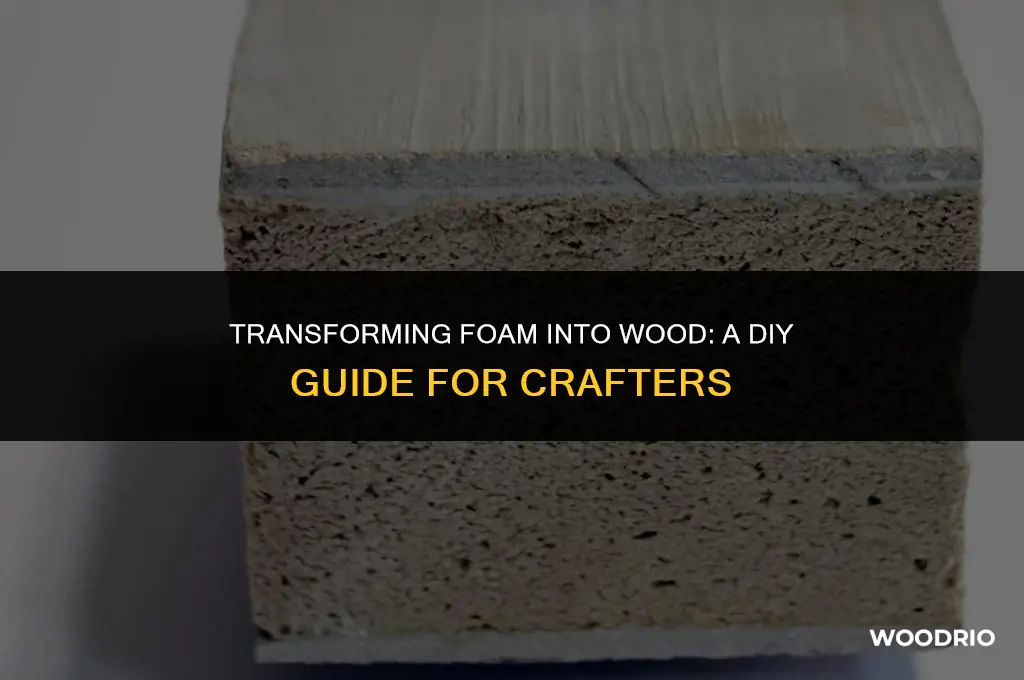 how to make foan look like wood