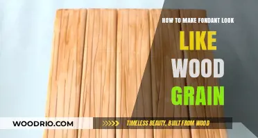 Mastering the Art of Wood Grain Fondant: A Step-by-Step Guide