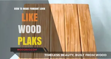 Crafting Edible Elegance: A Guide to Wood-Textured Fondant
