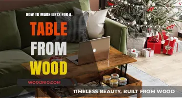 DIY Wooden Table Lifts: Simple Steps for Sturdy Elevation