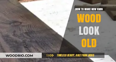 Distressing Techniques: Transforming New Varnished Wood into Vintage Charm