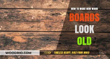 Distressing Wood: Techniques to Make New Boards Look Old