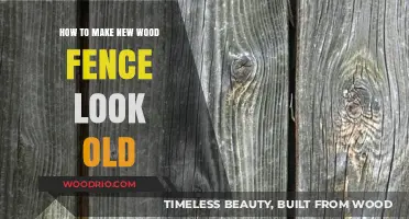 Weathering Your Wood Fence: Techniques to Achieve an Aged, Rustic Look