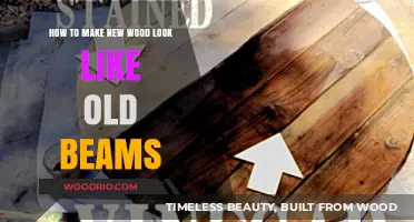 Aging New Wood: Techniques to Mimic Old Beam Aesthetics