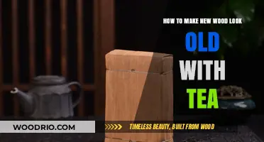 Aging Wood with Tea: Simple Techniques for a Vintage Look