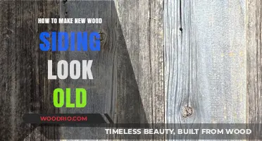 Aging New Wood Siding: Techniques to Achieve an Authentic Old Look