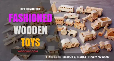 Crafting Timeless Wooden Toys: A Guide to Old-Fashioned Toymaking