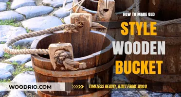 Crafting a Traditional Wooden Bucket: A Step-by-Step Guide