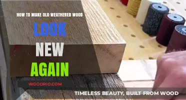 Revive Weathered Wood: Simple Steps to Restore Its Natural Beauty