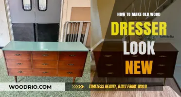 Revive Your Old Wood Dresser: Easy Steps to a Fresh Look
