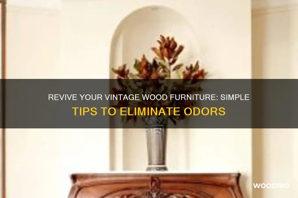 how to make old wood furnature smell better