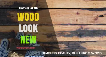 Revitalize Aged Wood: Simple Techniques to Restore Its Natural Beauty